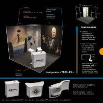 Modular tension fabric stand-7