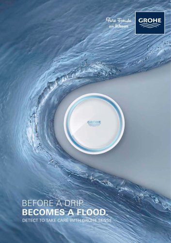 GROHE Sense and GROHE Sense Guard