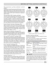 All about the Use & Care of your Built-In Range - 11