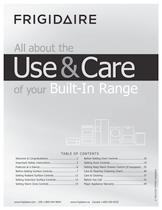 All about the Use & Care of your Built-In Range - 1