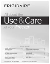 All about the Use & Care of your Freezer - 1