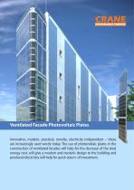 Ventilated Facade Photovoltaic Plates - 1