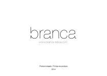 Branca Lisboa Product sheets - 1