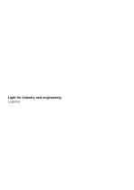 Light for industry and engineering: Logistics - 2