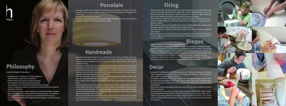 STENG LICHT Image flyer 'hering by STENG' porcelain lights-2