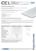 Polycarbonate honeycomb core - 1