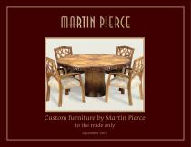 Custom furniture by Martin Pierce to the trade only - 1