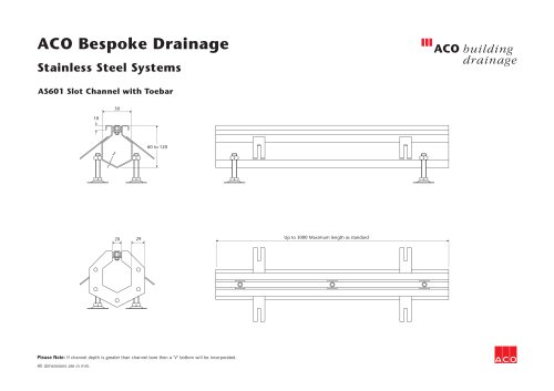 AS601 Slot Channel with Toebar