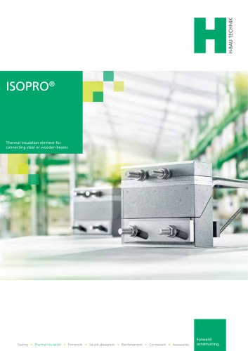 ISOPRO® STEEL AND WOOD CONNECTIONS