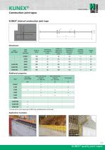 KUNEX® JOINT TAPES - 11