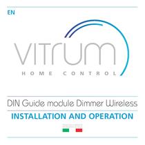 Vitrum I and II DIN Dimmer Wireless-1