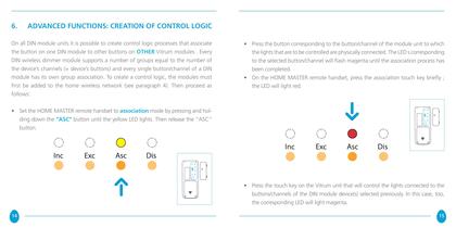 Vitrum I and II DIN Dimmer Wireless-8