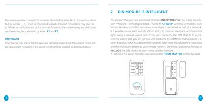 Vitrum II DIN Shutters and Curtains Control Wireless-4