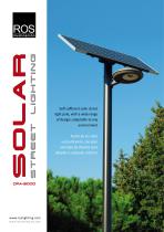 SOLAR Self-sufficient street light pole-1