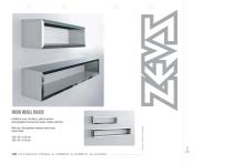 Inox wall rack - 1