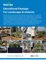 Architects Package using BERA WaterUps - 1