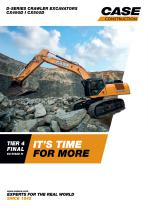 D-SERIES CRAWLER EXCAVATORS CX490D I CX500D - 1