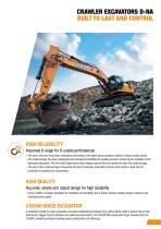 D-SERIES CRAWLER EXCAVATORS CX490D I CX500D - 3