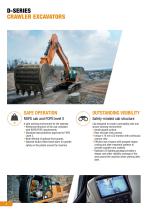 D-SERIES CRAWLER EXCAVATORS CX490D I CX500D - 8