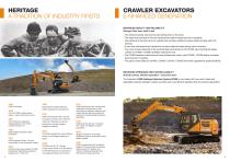 E-Series Crawler Excavators - CX130E/CX160E/CX180E-2