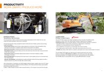 E-Series Crawler Excavators - CX130E/CX160E/CX180E-4