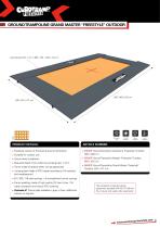GROUND TRAMPOLINE GRAND MASTER "FREESTYLE" INDOOR-2