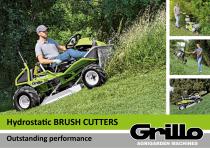 Hydrostatic BRUSH CUTTERS Grillo S.P.A. PDF Catalogs Documentation Brochures