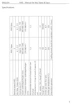 User manual RAIS TOPAS & RAIS OPUS - 5