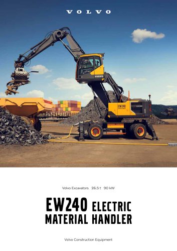 Download the EW240 Electric Material Handler brochure, with all the details and specifications. (PDF, 1.2MB)