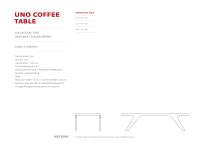 Coffee table CTUNXXYY-3