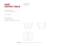Kart Coffee table CTK2XXYY-3
