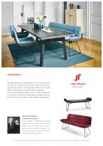 Leya BENCH WITHOUT BACKREST-1