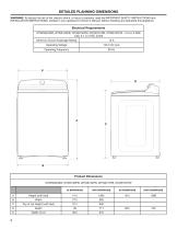 Dimension Guide Whirlpool® Top Load Washer - 2