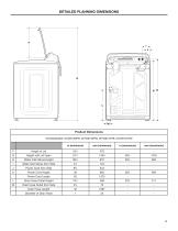 Dimension Guide Whirlpool® Top Load Washer - 3