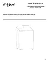 Dimension Guide Whirlpool® Top Load Washer - 5