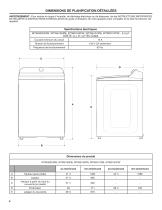 Dimension Guide Whirlpool® Top Load Washer - 6