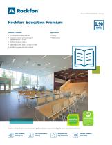 rockfon-education-premium-datasheet - 1