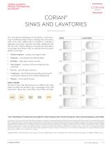 Corian® Sinks and Lavatories - Offering Summary - 1