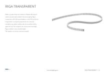 RIGA TRANSPARENT TECHNICAL SHEET