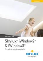 Skylux® iWindow2TM & iWindow3TM Complete set glass skylight - 1