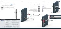 Combined security fitting with quick assembly - 2