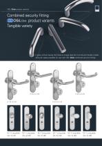 Combined security fitting with quick assembly - 3