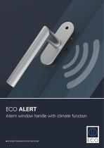 ECO ALERT - Alarm window handle with climate function - 1