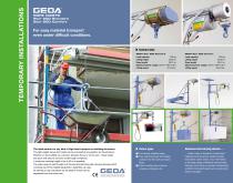 GEDA - ROPE HOISTS - Star 200 Standard - Star 250 Comfort - 2