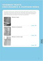 Shower Trays, Enclosures and Curtains Rods -1