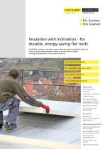 Insulation with inclination ? for durable, energy-saving flat roofs - 1