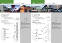 Product flyer, Weather-protection, Facade - 4