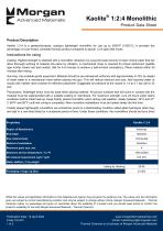 Kaolite® 1:2:4 Monolithic - 1