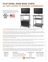 Flat panel wide body carts-1