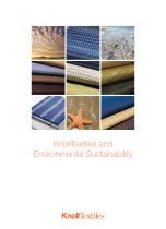 KnollTextiles Environmental Sustainability - 1